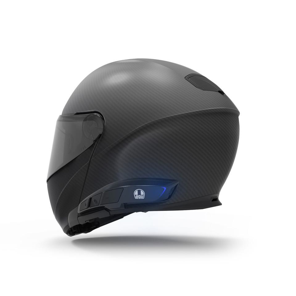 adaptador de intercomunicador agv sportmodular xxsxss negro