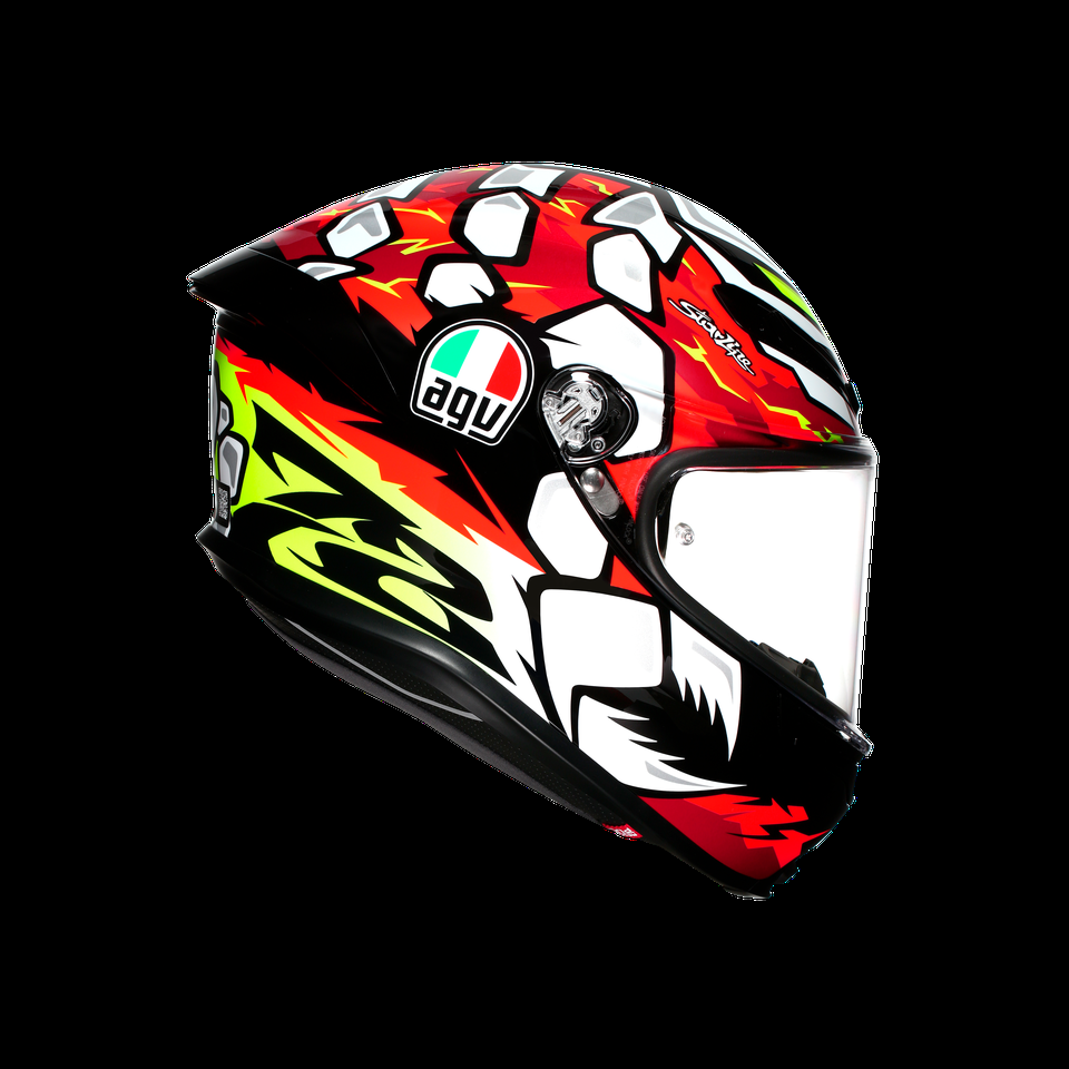 k6 s bezzecchi 2024 casco integral para motocicleta dot e2206