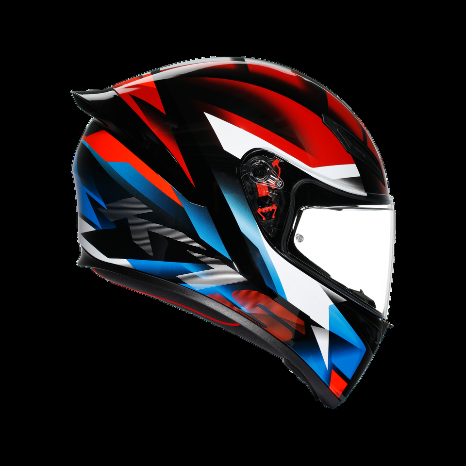 k1 s fastlap blackredblue casco integral para motocicleta dot e2206