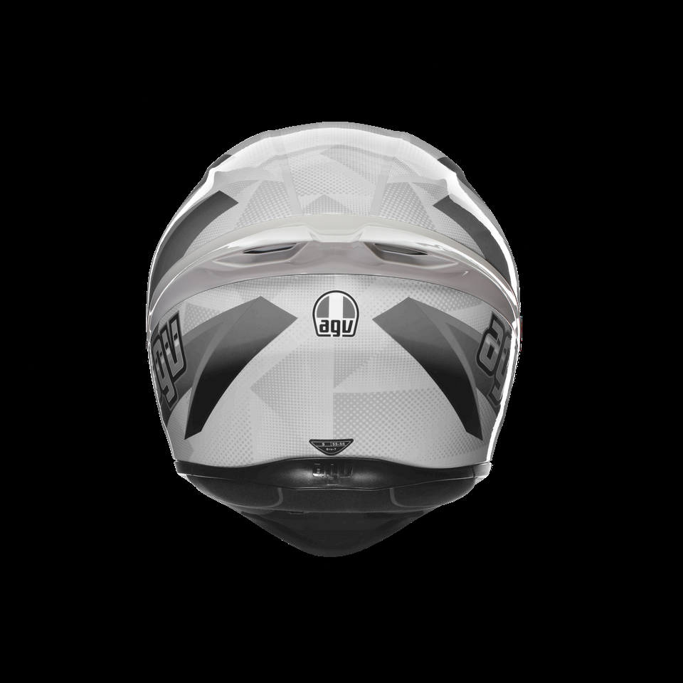 agv k1 s parachoques pintado gris blipper