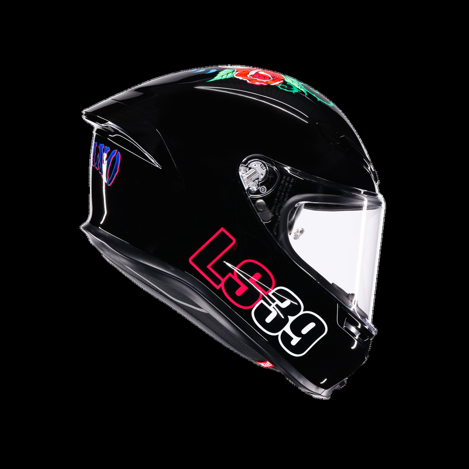 k6 s salom tribute casco de moto integral dot e2206