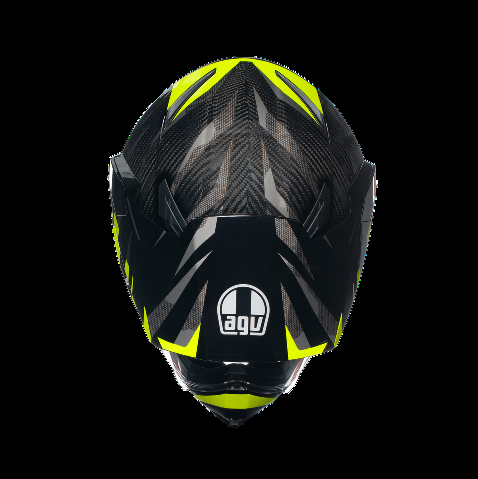 casco ax9 agv dote2206 mplk steppa carbongreyyellow fluo