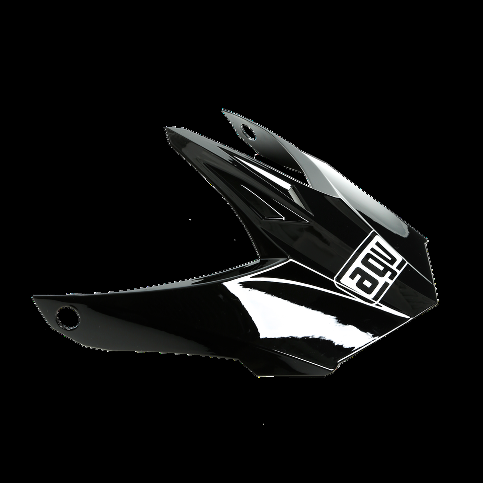 agv peak ax8 dual evoax8 dual tornillos de aluminio negro mate