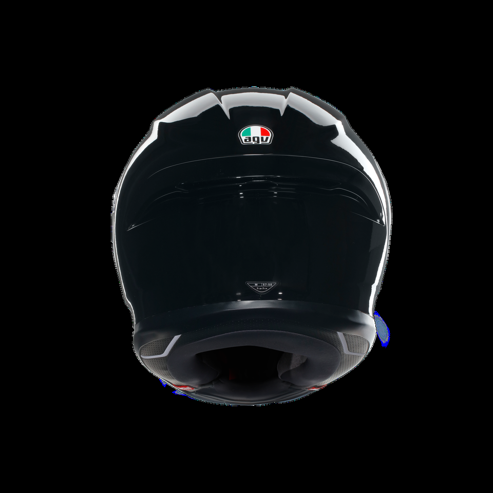 casco integral para motocicleta k6 s negro dot e2206