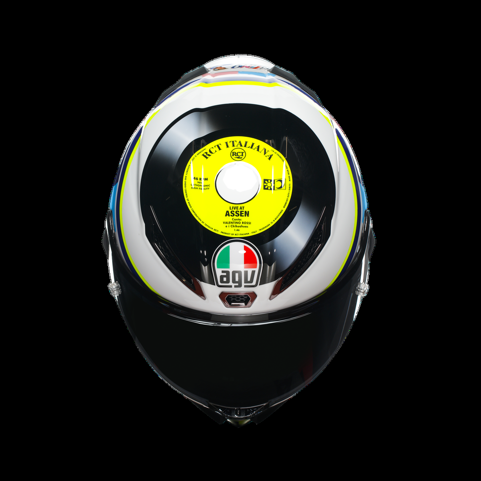 casco integral de moto pista gp rr assen 2007 edición limitada e2206 dot
