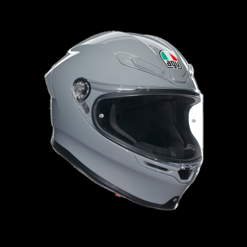 casco integral para motocicleta k6 s nardo grey dot e2206