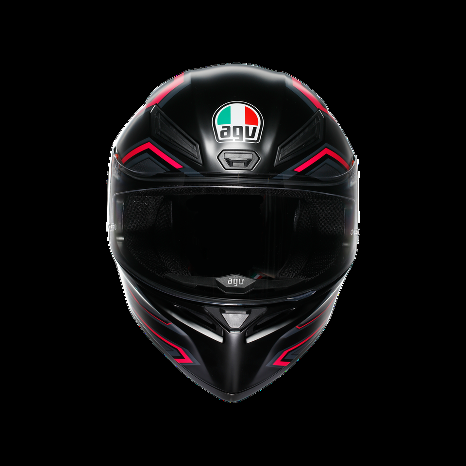 k1 s sling negro mate rosa casco integral para motocicleta dot e2206