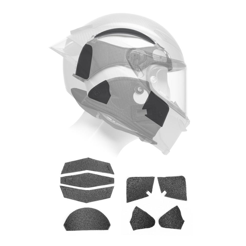 kit de personalización agv fit pista gp rr negro